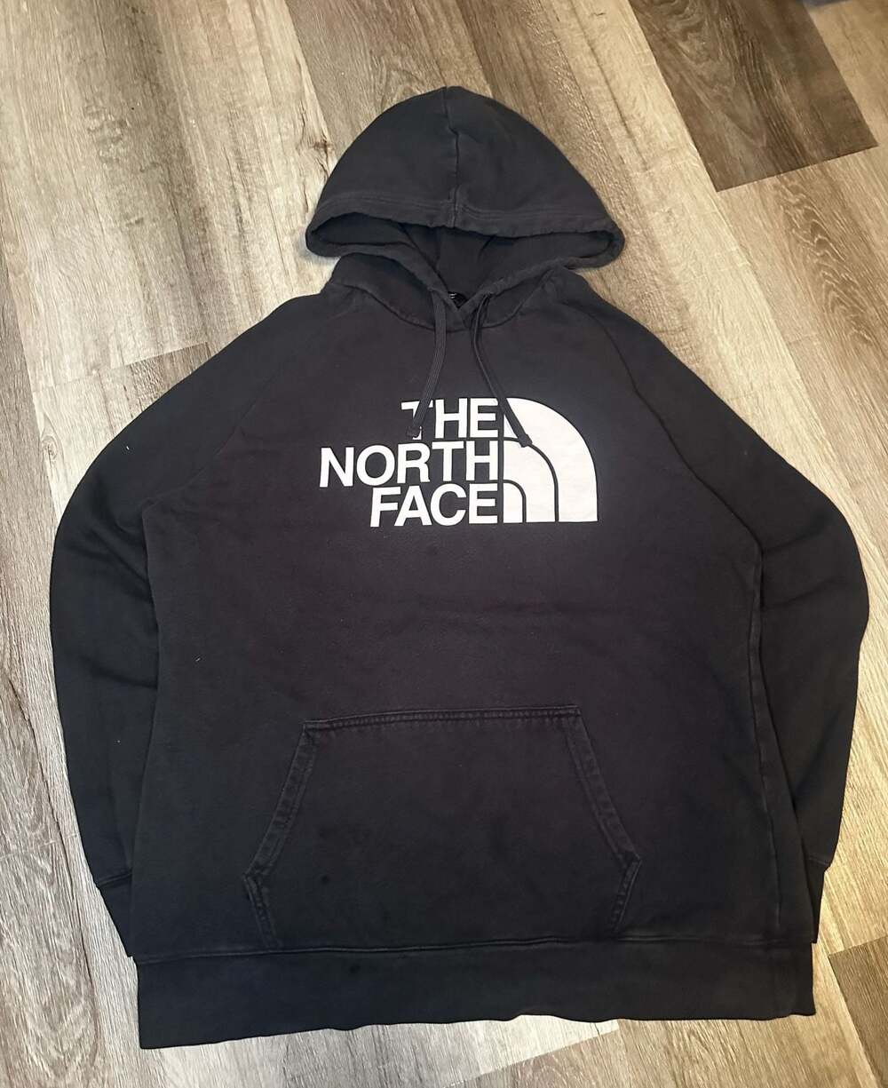 The North Face Women's XL Black Logo Pullover Hoodie